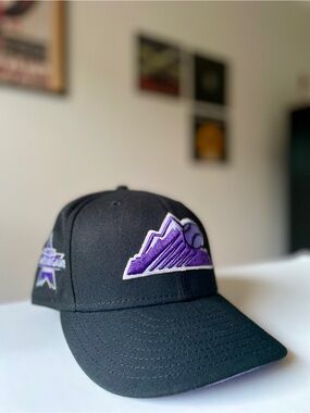 Sold Out Colorado Rockies Hat Club 2021 All-Star Game Patch 59FIFTY Fitted Cap